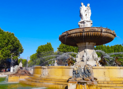 Fontaine à Aix en Provence